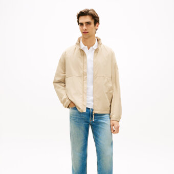 Tommy Hilfiger  - Tommy Hilfiger - Branded blouson | Vindjakke Sandalwood