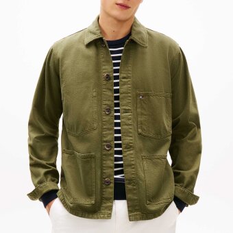 Tommy Hilfiger  - Tommy Hilfiger - Denim Chore jacket | Jakke Dark Artichoke 