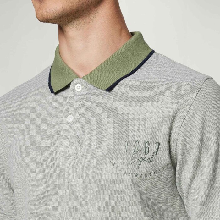 Signal - Signal - Elvis oxford | Polo T-shirt Oil Green