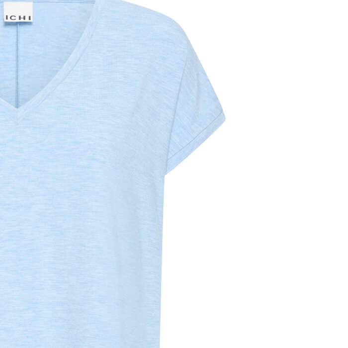 ICHI ( Dame ) - ICHI - IHREBEL SS12 | T-SHIRT POWDER BLUE