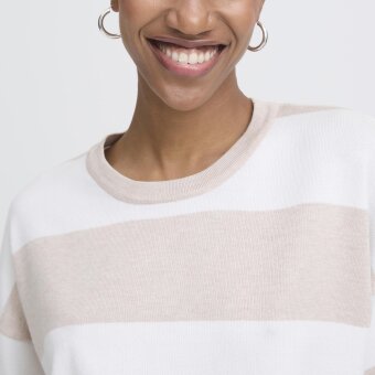 ICHI ( Dame ) - ICHI - IHLULS LOOSE SS | T-SHIRT WIDE OATMEAL ICHI ( Dame ) - ICHI - IHLULS LOOSE SS | T-SHIRT WIDE OATMEAL