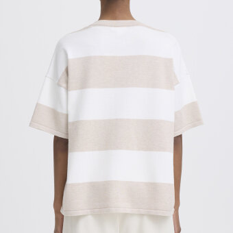 ICHI ( Dame ) - ICHI - IHLULS LOOSE SS | T-SHIRT WIDE OATMEAL ICHI ( Dame ) - ICHI - IHLULS LOOSE SS | T-SHIRT WIDE OATMEAL