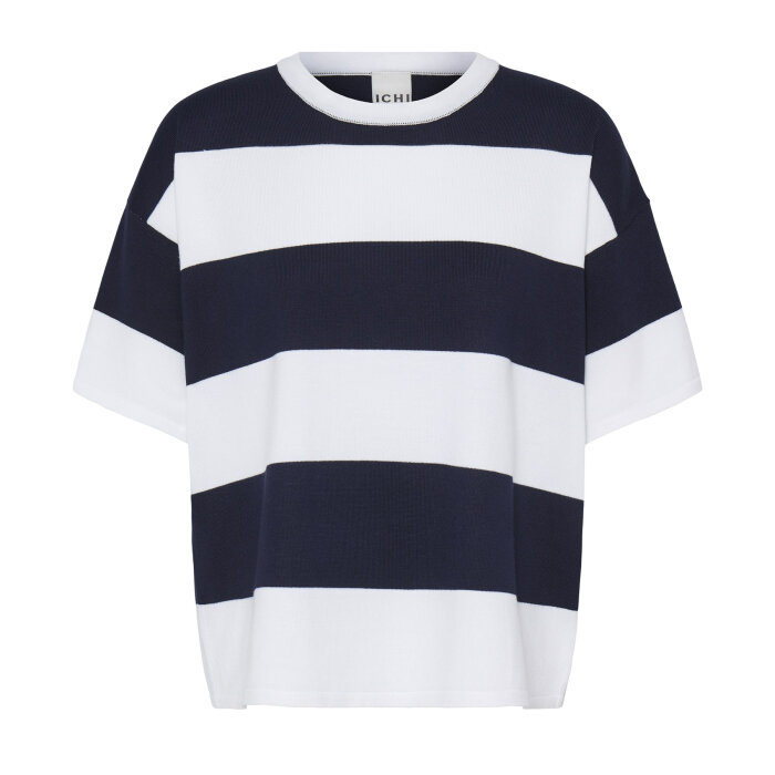 ICHI ( Dame ) - ICHI - IHLULS LOSSE SS | T-SHIRT WIDE TOTAL