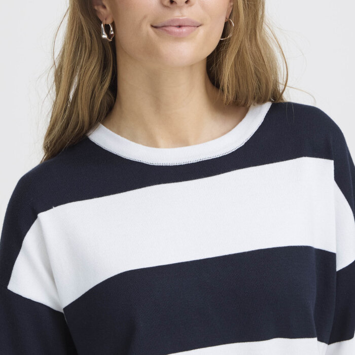 ICHI ( Dame ) - ICHI - IHLULS LOSSE SS | T-SHIRT WIDE TOTAL