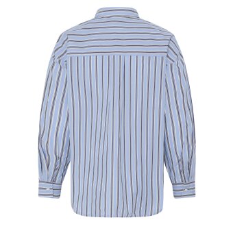 ICHI ( Dame ) - ICHI - IHFLUCA SH2 | SKJORTE BLUE STRIPE ICHI ( Dame ) - ICHI - IHFLUCA SH2 | SKJORTE BLUE STRIPE
