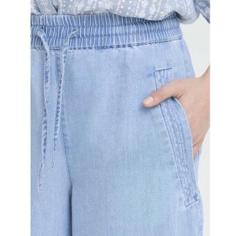 Pulz Jeans ( Dame )  - PULZ - PZBROOKLYN PANT | BUKSER 200008 LIGHT BLUE DENIM