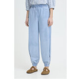 Pulz Jeans ( Dame )  - PULZ - PZBROOKLYN PANT | BUKSER 200008 LIGHT BLUE DENIM
