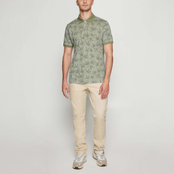 Signal - Signal - Efron jacquard | Polo T-shirt Oil Green