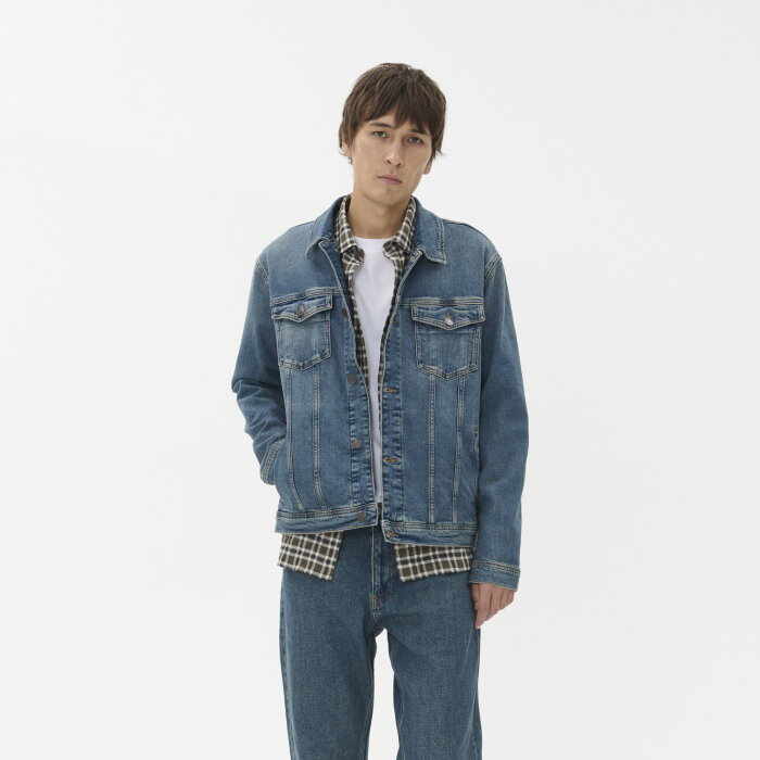 Matinique - Matinique - Shepard denim jacket | Cowboyjakke Venice Wash