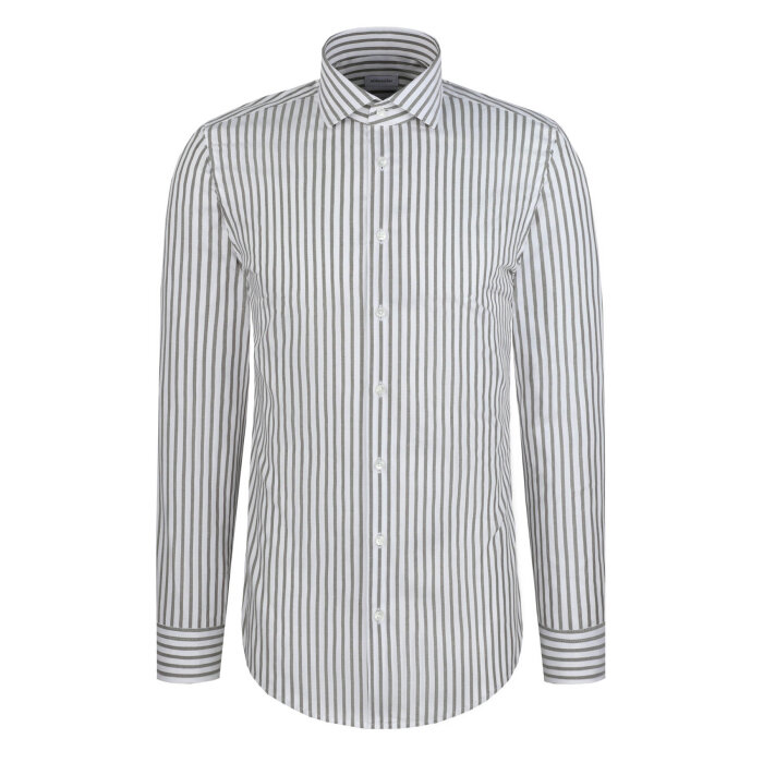 Seidensticker - Seidensticker - 849950 77 | Shaped fit Skjorte Olive