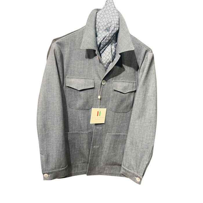 Limited Edition - Due Signori - DS 3219 | Overshirt Navy