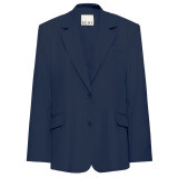 ICHI ( Dame ) - ICHI - IHFAVA OVERSIZE BL | BLAZER DARK NAVY ICHI ( Dame ) - ICHI - IHFAVA OVERSIZE BL | BLAZER DARK NAVY
