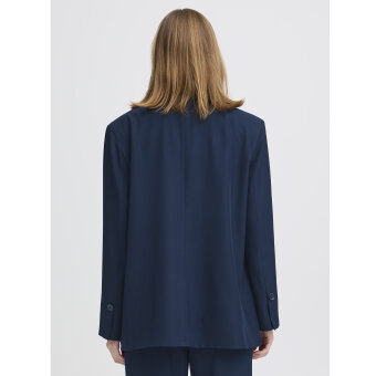 ICHI ( Dame ) - ICHI - IHFAVA OVERSIZE BL | BLAZER DARK NAVY