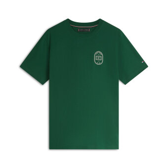 Tommy Hilfiger  - Tommy Hilfiger - Brand love roundel tee | T-shirt Nocturnal Green