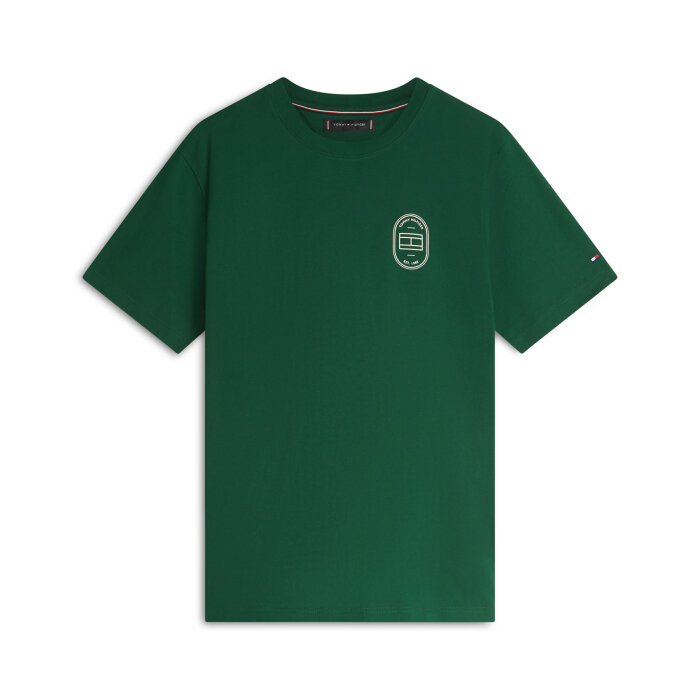 Tommy Hilfiger  - Tommy Hilfiger - Brand love roundel tee | T-shirt Nocturnal Green