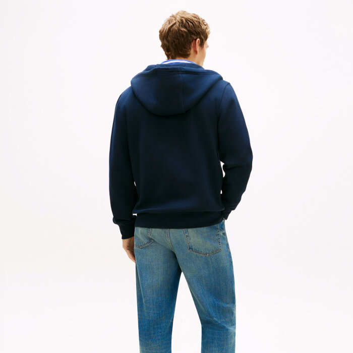 Tommy Hilfiger  - Tommy Hilfiger - Brand love lockup hoody | Hættetrøje Desert Sky