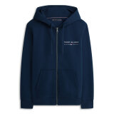 Tommy Hilfiger  - Tommy Hilfiger - Brand love lockup hoody | Hættetrøje Desert Sky