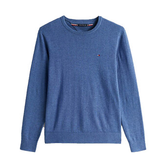 Tommy Hilfiger  - Tommy Hilfiger - Essential cotton crew neck | Strik