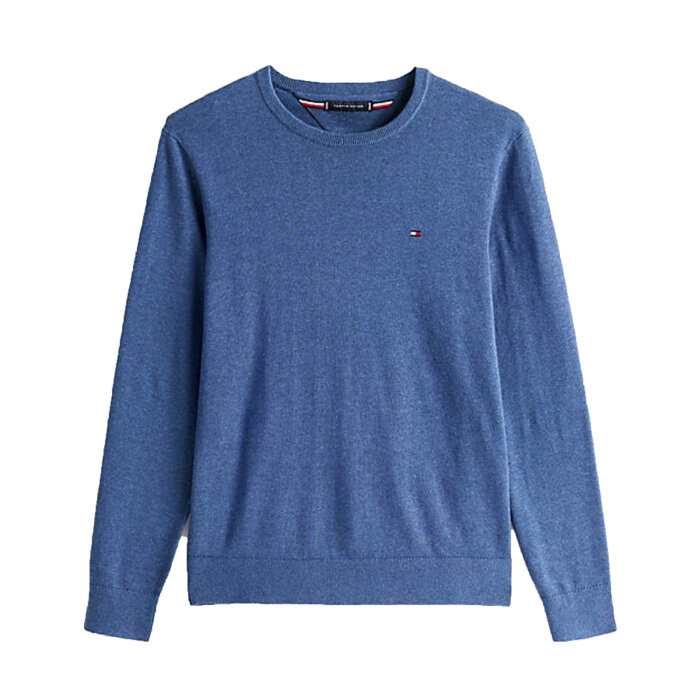 Tommy Hilfiger  - Tommy Hilfiger - Essential cotton crew neck | Strik