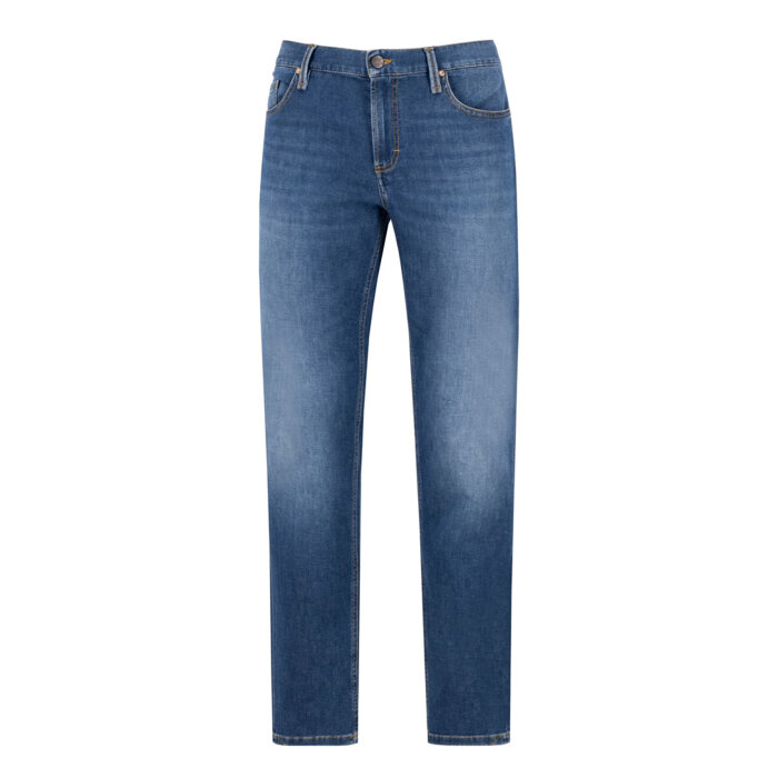 Alberto - Alberto - Pipe T400 laser denim | Jeans 1574 880 Dark Blue