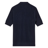 Mos Mosh Gallery - Mos Mosh - Dario polo knit | Polo T-shirt Estate Blue