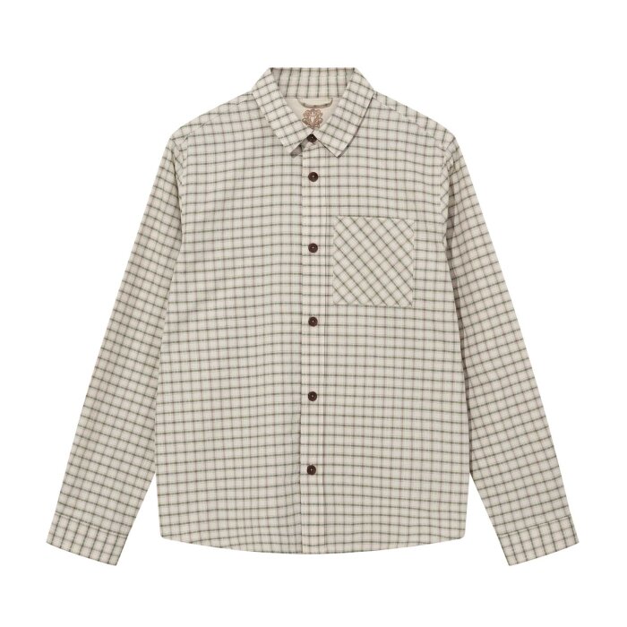 Mos Mosh Gallery - Mos Mosh - David check shirt | Skjorte Watercress