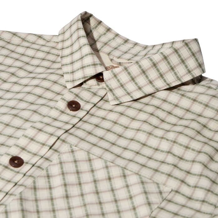 Mos Mosh Gallery - Mos Mosh - David check shirt | Skjorte Watercress