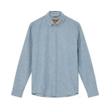 Mos Mosh Gallery - Mos Mosh - Theo linen stripe shirt | Skjorte Flint Stone