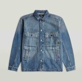 G-Star - G-Star - Mosa overshirt | Jakke Blue Galena