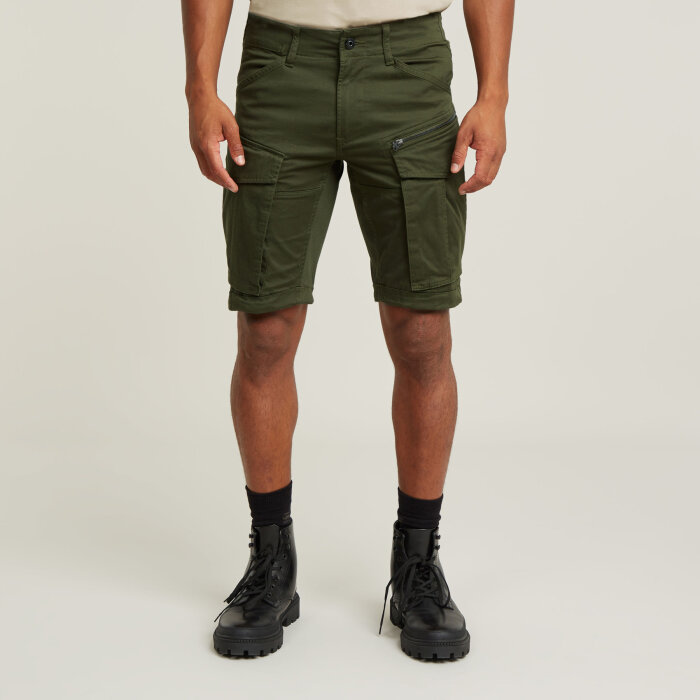 G-Star - G-Star - Rovic zip regular short | Shorts Bronze Green