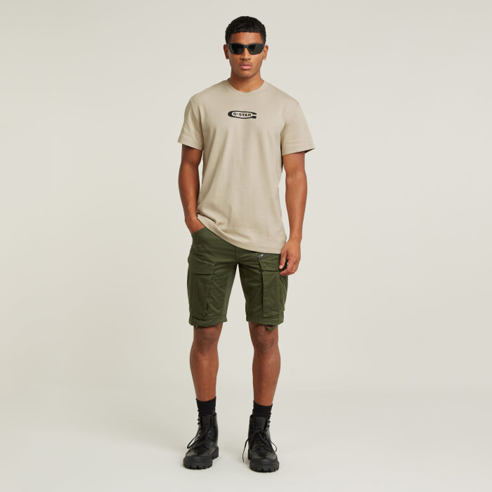 G-Star - G-Star - Rovic zip regular short | Shorts Bronze Green