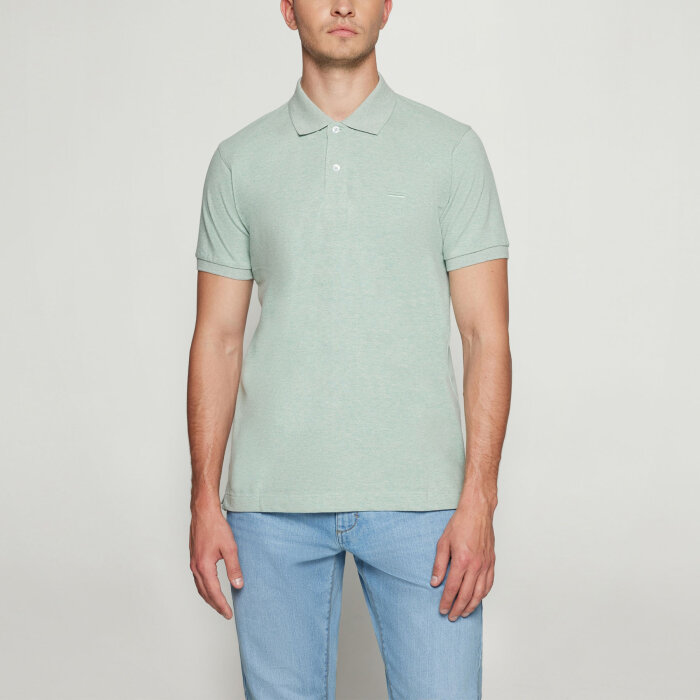 Signal - Signal  Nicky | Polo T-shirt Worn Green Mel