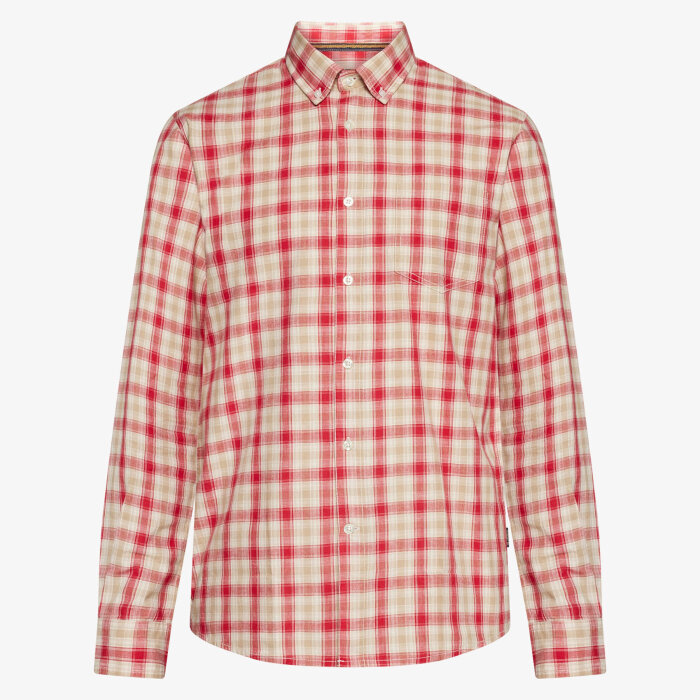 Signal - Signal - Gabriel check shirt | Skjorte Dusty Red