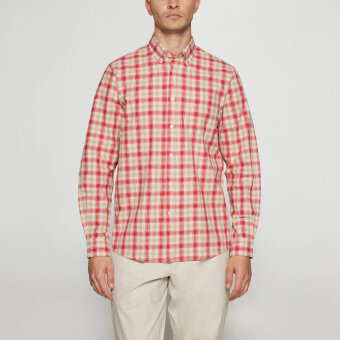 Signal - Signal - Gabriel check shirt | Skjorte Dusty Red
