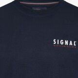Signal - Signal - Fab backprint tee | T-shirt Deep Marine
