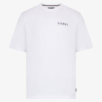 Signal - Signal - Fab backprint tee | T-shirt White