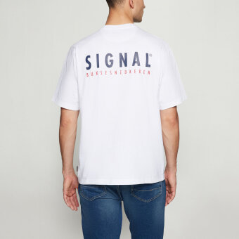 Signal - Signal - Fab backprint tee | T-shirt White