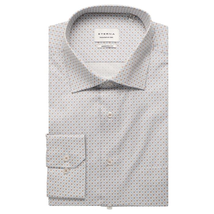 Eterna - Eterna - 1408 12 X19K | Modern Fit Skjorte Blue