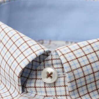 Eterna - Eterna - 1397 23 X104 | Modern Fit Skjorte Sand