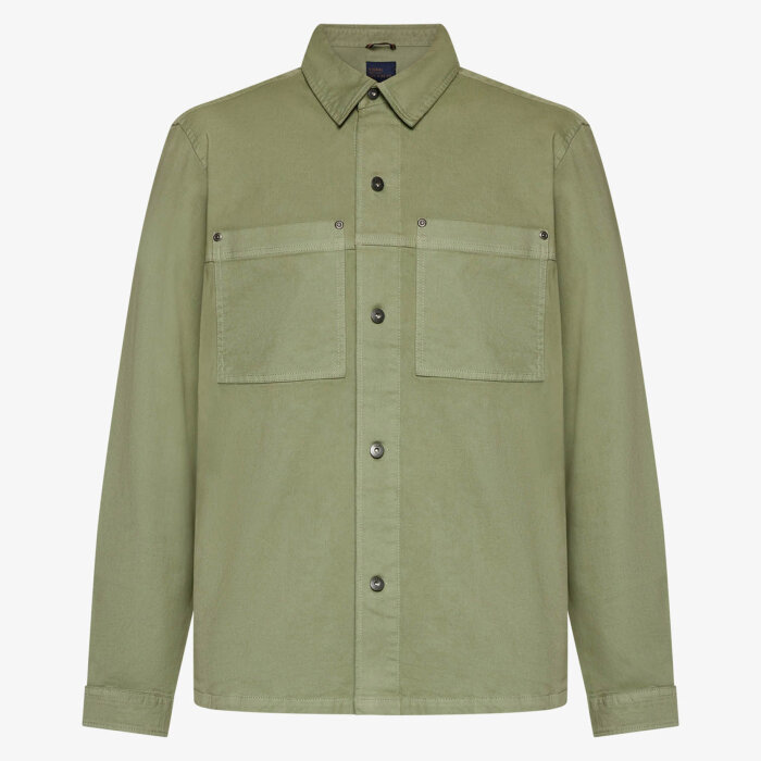 Signal - Signal - Griff twill | Overshirt Oil Green