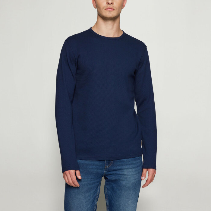 Signal - Signal - Fred waffle tee | T-shirt Blue Captain