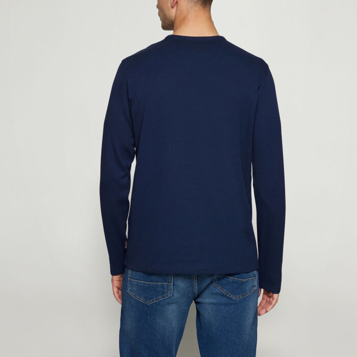 Signal - Signal - Fred waffle tee | T-shirt Blue Captain