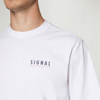 Signal - Signal - Fab backprint tee | T-shirt White
