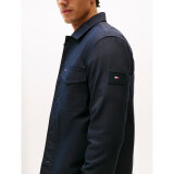 Tommy Hilfiger  - Tommy Hilfiger - Cotton nylon shirt jacket | Overshirt Desert Sky