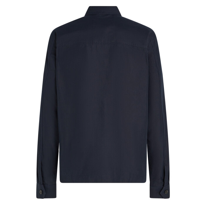 Tommy Hilfiger  - Tommy Hilfiger - Cotton nylon shirt jacket | Overshirt Desert Sky