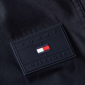 Tommy Hilfiger  - Tommy Hilfiger - Cotton nylon shirt jacket | Overshirt Desert Sky