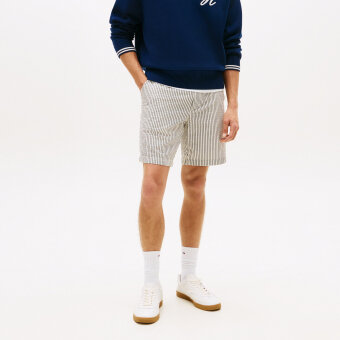 Tommy Hilfiger  - Tommy Hilfiger - TH Dover seersucker | Shorts Desert Sky