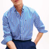 Tommy Hilfiger  - Tommy Hilfiger - TH Best level shirt | Skjorte Regal Blue