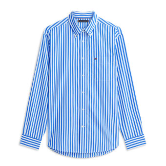Tommy Hilfiger  - Tommy Hilfiger - TH Best level shirt | Skjorte Regal Blue