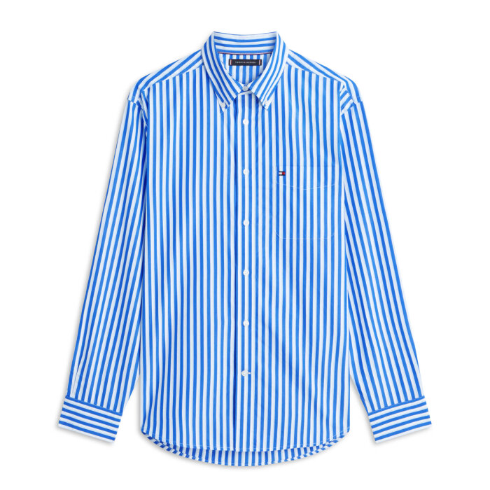 Tommy Hilfiger  - Tommy Hilfiger - TH Best level shirt | Skjorte Regal Blue